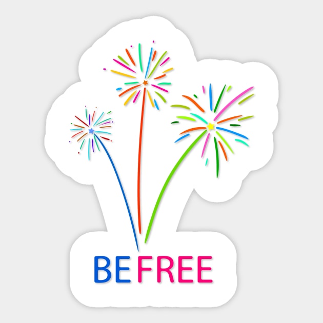 be free Sticker by perfunctory